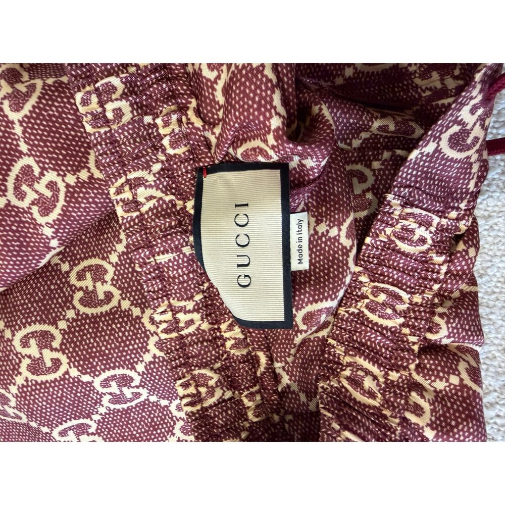 GUCCI Gg Supreme Track Pants - Red - XS - Picture 8 of 10